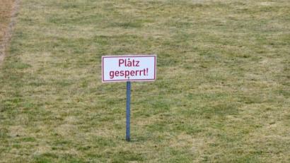 Bild: Hubert Ziegler
Sportplätze sind gesperrt, Mannschaftstraining ist verboten. Da ist Kreativität gefragt bei den Vereinen.