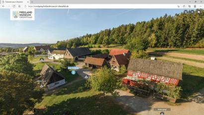 Bild: Felix Schäffer/exb
Der virtuelle Museumsrundgang bietet eine willkommene Abwechslung im Lockdown und weckt die Lust auf einen richtigen Besuch.