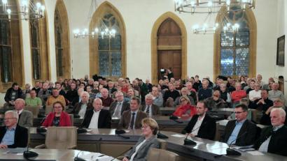 Archivbild: Wolfgang Steinbacher
Normalerweise finden die Vorträge der Erlanger Unitage im Rathaussaal statt. Das ist heuer anders.