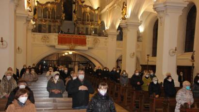 Bild: kro
Gut besucht war die 406. Monatswallfahrt für die Kirche am Monatsdreizehnten in der Stadtpfarrkirche.