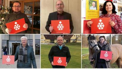 Bildmontage: Kathrin Schmidt/Oberpfalz-Medien
Die Spendenempfänger (obere Reihe, von links): Andreas Royer, Imker-Kreisverband Sulzbach-Rosenberg; Eduard Freisinger, Lebenshilfe Amberg; Patricia Preuß, Literaturarchiv Sulzbach-Rosenberg; mittlere Reihe (von links): Werner Renner, Förderverein St.-Anna-Krankenhaus; Helmut Würsig, TuS Schnaittenbach; Sabrina Lauer, Reit- und Fahrverein Hahnbach; untere Reihe (von links): Dietmar Beyer, Schützengau Sulzbach-Rosenberg; Petra Waldhauser, Selbsthilfegruppe Krebskranker Kinder und Michael Schmid, BRK-Kreisverband Amberg-Sulzbach Wasserwacht.