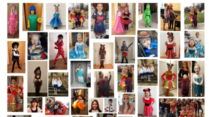 Screenshot: bey
Die Bilder der 36 Kinder hat die Jugendbeauftragte Julia Beugler in einer Collage zusammengestellt.