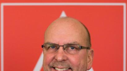 Bild: Rico Irmischer
Jürgen Scholz, Bevollmächtigter der IG Metall Regensburg.