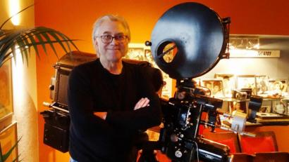 Bild: hka
Darauf ist Thilo Hierstetter stolz: Einen alten 35 mm Filmprojektor, der an die Goldene Kino-Zeit des Capitols erinnert.