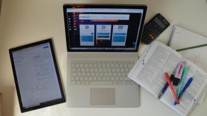 Bild: Benedikt Lueger
Home-Schooling: Die Coronapandemie machte plötzlich neue Unterrichtsmethoden erforderlich.