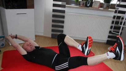 Bild: kro
Übung 1: Bauchmuskeltraining