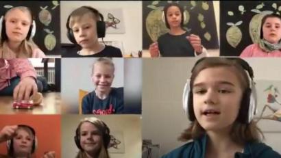 Screenshot: Youtube.de/Weidener chOHRwürmer 
Die Chorwürmer singen die Lockdown-Tristesse weg. Ihre Version von "Lemon Tree" macht inzwischen auch bei Youtube Eindruck.