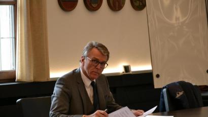 Bild: as
Franz Stahl ist seit 2010 Vorsitzender des BRK-Kreisverbandes.