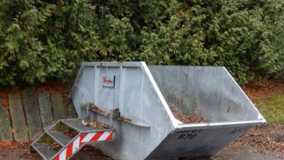 Bild: Abfallberatung Stadt Amberg/exb
Die Aufstellung der Grüncontainer ist heuer am 8. März, teilt die Stadt Amberg mit.