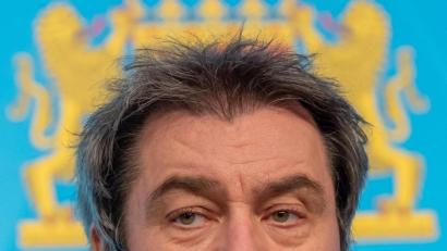 Bild: Peter Kneffel
Markus Söder (CSU), Ministerpräsident von Bayern, spricht im Landtag. Foto: Peter Kneffel/dpa