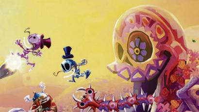 Bild:  Ubisoft/dpa 
Whoah, so bunt! In „Rayman Legends“ geht es richtig rund.