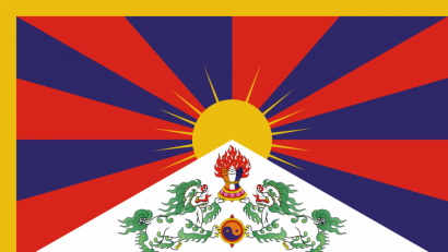 Grafik: Stadt Amberg/exb
So sieht die Tibet-Flagge aus.