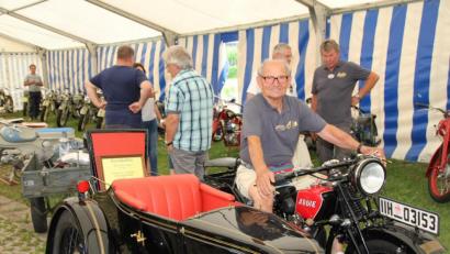 Archivbild: frd
Dieses Sondermodell mit Beiwagen stieß beim letzten Treffen auf besonderes Interesse.