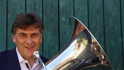 Bild: Aurelia Moritz
Kilian Moritz ist auch selbst in der Volksmusik aktiv.