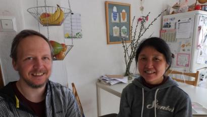 Bild: Erika Wakayama und Johann Sturcz/exb
Die Künstler Erika Wakayama und Johann Sturcz.