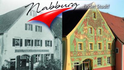 Bild: Archiv Raphael Haubelt
Aus der Bilderserie "Nabburg ... findet Stadt": Das Schmidt-Haus gestern und heute.