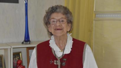 Bild: hcz
Elsa Binner wird am Sonntag 95 Jahre alt.