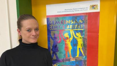 Bild: Susanne Preißinger/exb
Maria Rübe-Hitzinger, Jugendsozialarbeiterin an der Markus-Gottwalt-Schule, steht auch während der coronabedingten Schulschließungen Kindern, Jugendlichen und Eltern zur Seite.