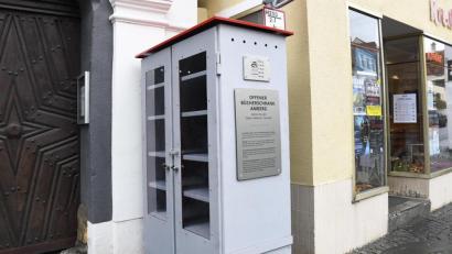 Bild: Petra Hartl
Der Offene Bücherschrank in der oberen Georgenstraße.