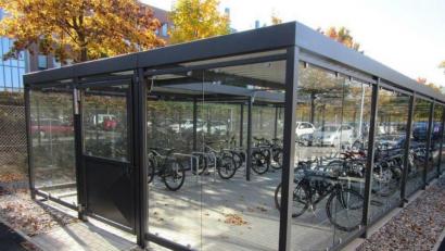Bild: Planungsbüro Lubrich/Bedritzki
So könnte die zentrale Fahrrad-Abstellanlage westlich des Sulzbach-Rosenberger Bahnhofes künftig einmal aussehen.