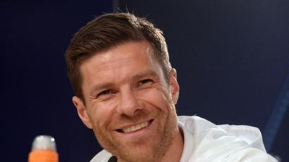 Bild: Andreas Gebert
Wird Ex-Bayern-Profi Xabi Alonso Nachfolger von Marco Rose als Gladbach-Coach?. Foto: Andreas Gebert/dpa