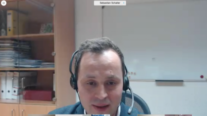 Screenshot: gsp
Beim digitalen Informationsaustausch zwischen BRK-Kreisgeschäftsführer Sebastian Schaller und der CSU Amberg gab es interessante Fakten zu hören.