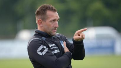 Archivbild: ref
„Das gefällt mir nicht!“ Vilsecks Trainer Daniel Liermann moniert, wie und wann die Quotientenregel zustande kam.