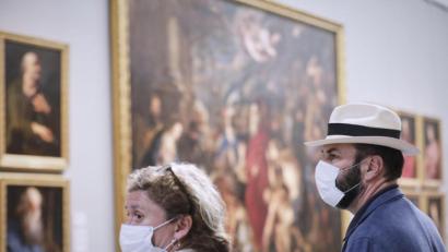 Symbolbild: Jesús Hellín/dpa
Die Kunst hat Corona-Zwangspause. Aber in Amberg will man sie jetzt trotzdem wieder ein bisschen in den Blick rücken.