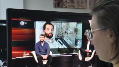 Bild: ws
Der Waldsassener Florian Lanz berichtete in der ZDF-Talkshow von Markus Lanz über seine Corona-Erkrankung.