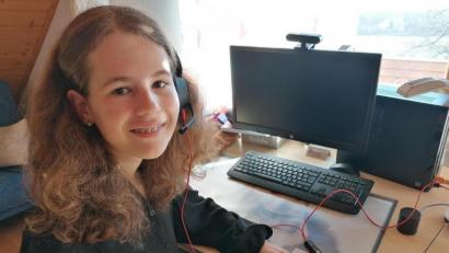 Bild: Carolin Ruppert/exb
Die DJDG-Schulsiegerin Carolin Ruppert.