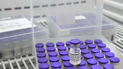 Bild: Petra Hartl
Biontech-Impfstoff im Impfzentrum Sulzbach-Rosenberg.