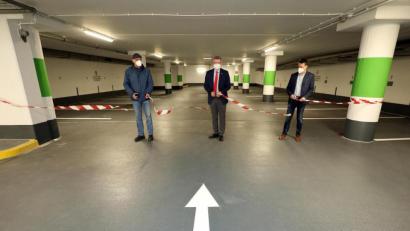 Bild: Wolfgang Steinbacher
Die Sanierung der Schlossgarage in Sulzbach-Rosenberg ist abgeschlossen.