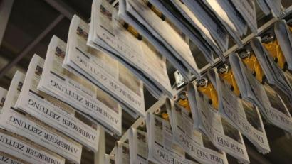 Bild: Gerhard Götz/AZ-Archiv
Im Juni 2018 hat die Amberger Zeitung ihren 150. Geburtstag gefeiert.