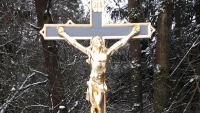 Bild: Annemarie Lehmeier/exb
Das Marterl in Ullersberg wurde renoviert.