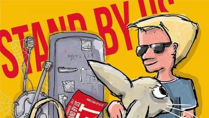 Grafik: Mario Sütel/exb
Eine kleine Osterüberraschung - nämlich 1000 Euro - schütten die Organisatoren des Konzertes "Stand by us" an die beteiligten Künstler aus