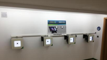 Bild: Armin Strohmaier/exb
Der neue elektronische Schießstand der Ringelstein-Schützen im Schützenhaus bei der Kleinen Kappl.