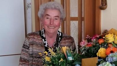 Bild: Jonas Bäumler/exb
Theresia Bäumler feierte ihren 90. Geburtstag im engsten Familienkreis.