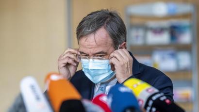 Bild: David Inderlied/dpa
NRW-Ministerpräsident Armin Laschet will einen weiteren schnellen und harten Lockdown.