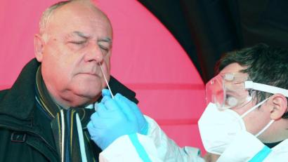 Bild: Wolfgang Steinbacher
Aus der Modellregion wird erstmal nichts. Weidens 2. Bürgermeister Lothar Höher bleibt jedoch zuversichtlich, dass die 
Bewerbung der Stadt erfolgreich ist. Immerhin: An Corona-Tests fehlt es nun nicht.