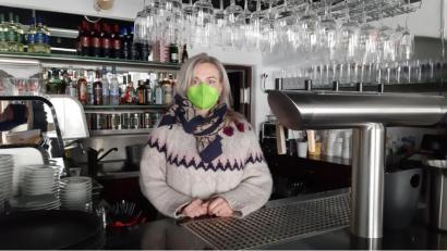 Bild: Kunz
Auch Lenka Dreythaller darf keinen Gast bedienen.