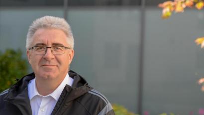 Bild: brü
Thomas Graml ist seit 2018 Bezirksvorsitzender des BFV.