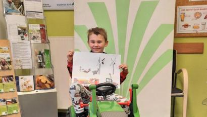 Bild: Susanne Haberberger/exb
Lennart Meiler, Störnstein, 6 Jahre, Platz 1.