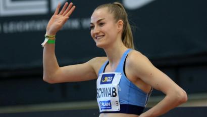 Bild: Theo Kiefner
Im Februar freute sich Corinna Schwab über ihren Deutschen Meistertitel über die 400 Meter, am ersten Mai-Wochenende kann die 22-Jährige bei der inoffiziellen Staffel-WM in Polen die Fahrkarte nach Tokio lösen.