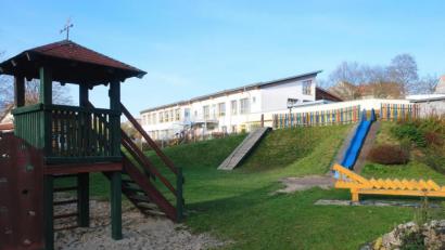 Bild: do
Die Erweiterung des Kinderhauses St. Elisabeth mit einer Container-Lösung gehört zu den größten Einzelmaßnahmen, die in den kommunalen Haushalt aufgenommen wurden.