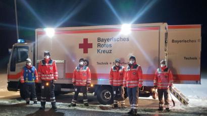 Bild: BRK-Bereitschaft Mitterteich/exb
Die Mitglieder der Mitterteicher BRK-Bereitschaft waren im vergangenen Jahr stark gefordert, ein Teil der Aktiven engagierte sich auch im Fachdienst Technik und Sicherheit.