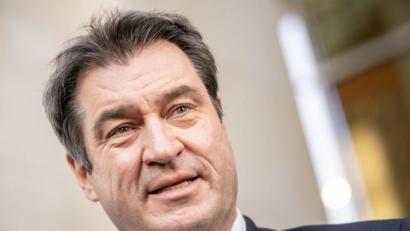 Archivbild: Michael Kappeler/dpa
Im unionsinternen Machtkampf um die Kanzlerkandidatur steht der Parteinachwuchs, die Junge Union (JU), mit großer Mehrheit hinter dem CSU-Vorsitzenden Markus Söder.