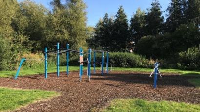 Bild: e
Der Calisthenic Park in den Vilsauen bei Vilseck.