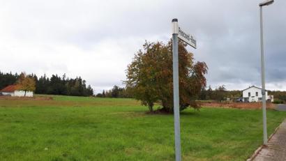 Bild: pz
Auf dem Gelände zwischen Pencoedring und der verlängerten Abt-Albert-Hausner-Straße entstehen acht weitere Baugrundstücke.