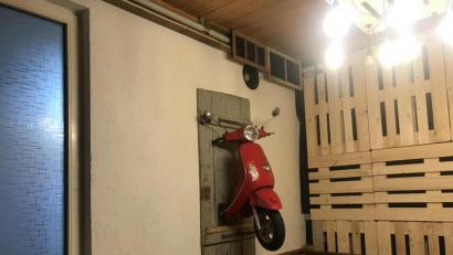 Bild: rn
In der ehemaligen Schützenstube im SCE-Sportheim entsteht der neue Jugendtreff.