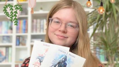 Bild: Winter/exb
Lesen ist ihre Leidenschaft. Seit einem Jahr stellt Franziska Winter (15) aus Weiden Bücher auf ihre Instagram-Seite "blue.velvet.books" vor.
